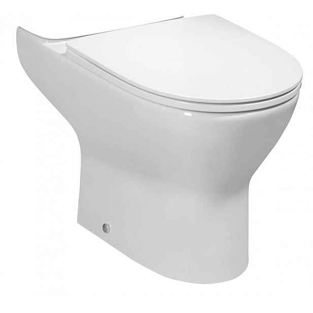 Bruckner Dario - WC kombi mísa, vario odpad, Rimless, bílá 201.401.4