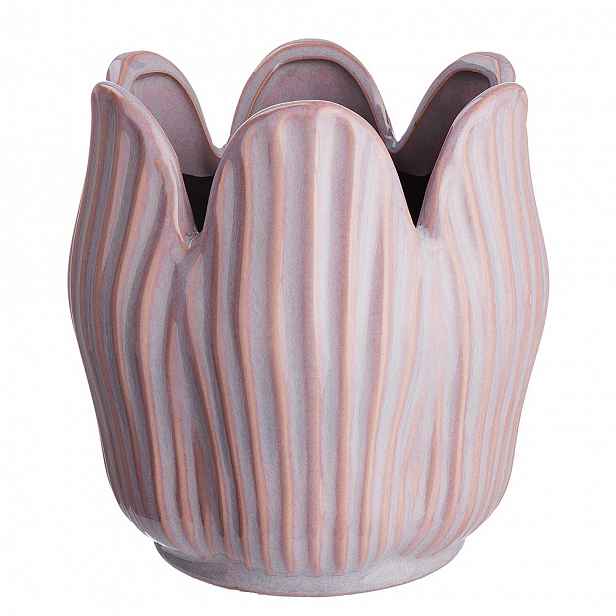 Butlers TULIP Květináč 12 cm - sv. fialová