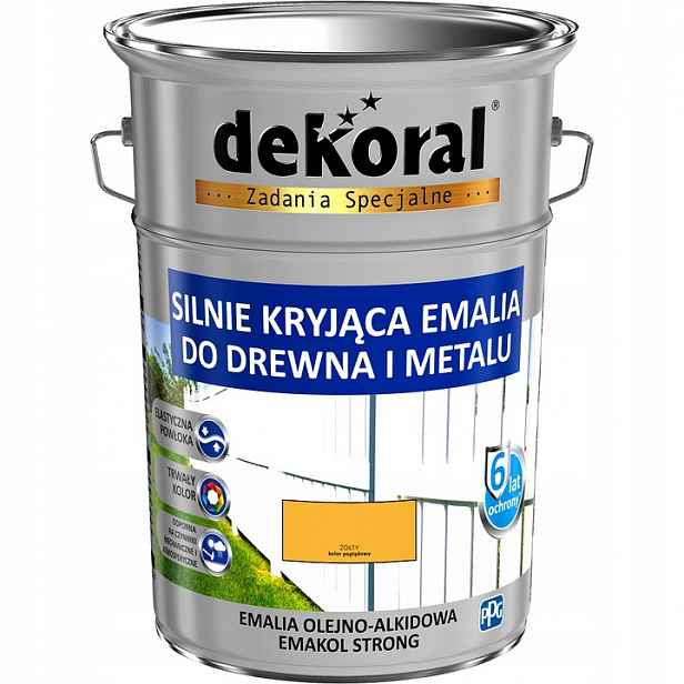 Dekoral Emakol Žlutý 5 L