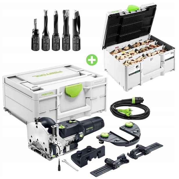 Festool Frézka Domino Df 500 Rq Sada Spojovacích Prvků Sys Příkladníky