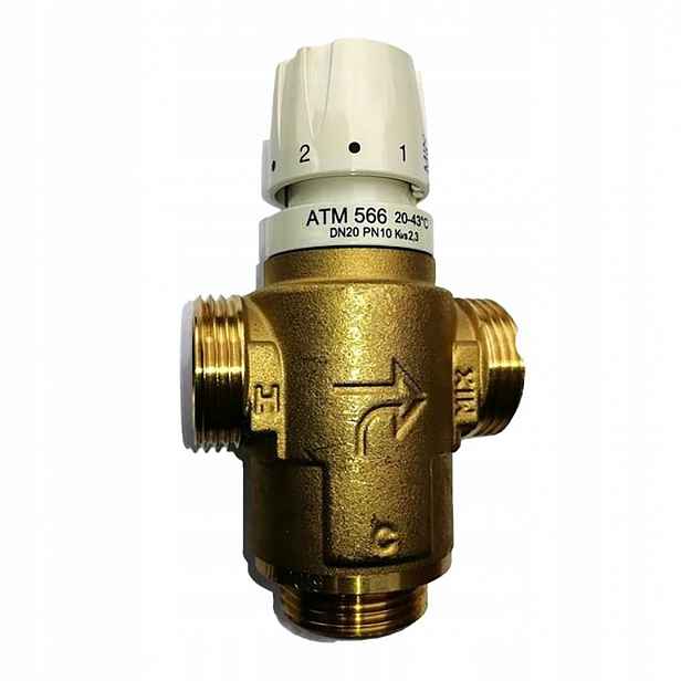 Směšovací ventil Afriso ATM566 20 43 °C 6 stupňů regulace 2,5 m³/h