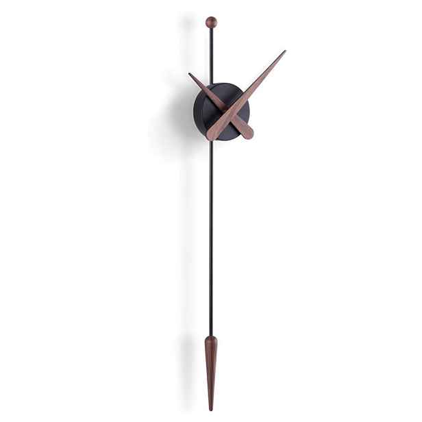 Designové nástěnné hodiny Nomon Punta BW 63cm