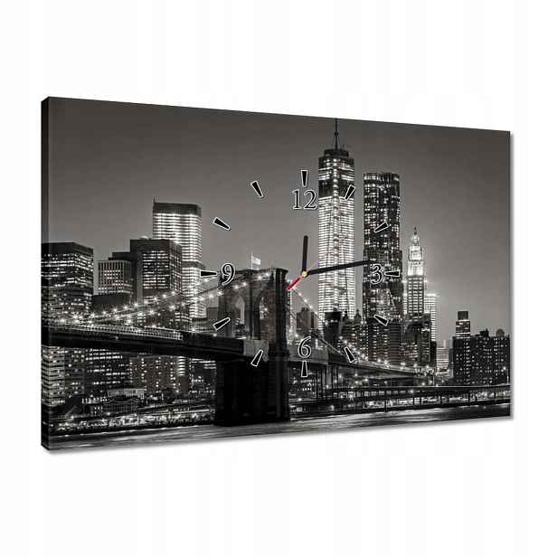 Hodiny 60x40 New York Manhattan most