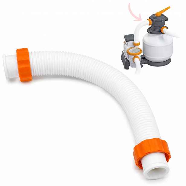 Krátká hadička spojovací trubka, originální trubka pro pískovou pumpu 58499 Bestway