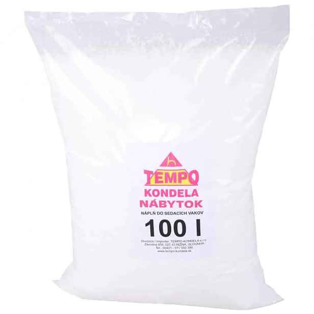 Tempo Kondela Náplň do sedacích vaků, EPS polystyrénové kuličky, balení 100 l