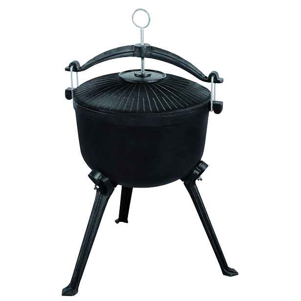 Master Grill Party Kotlík lovecký stojící 8L