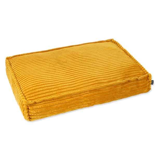 Matrace pro psa v hořčicové barvě 120x80 cm Dog Fantasy Stripe – Plaček Pet Products