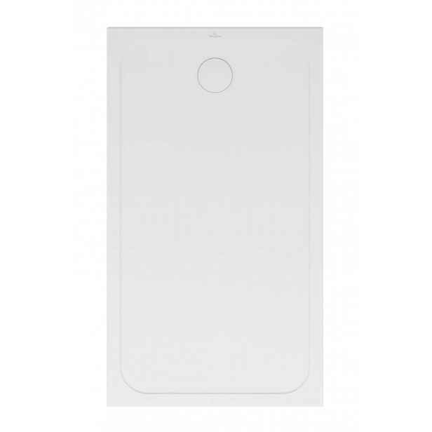 Villeroy & Boch Lifetime Plus - Sprchová vanička, 80x120 cm, Anti-slip, alpská bílá 6223N301
