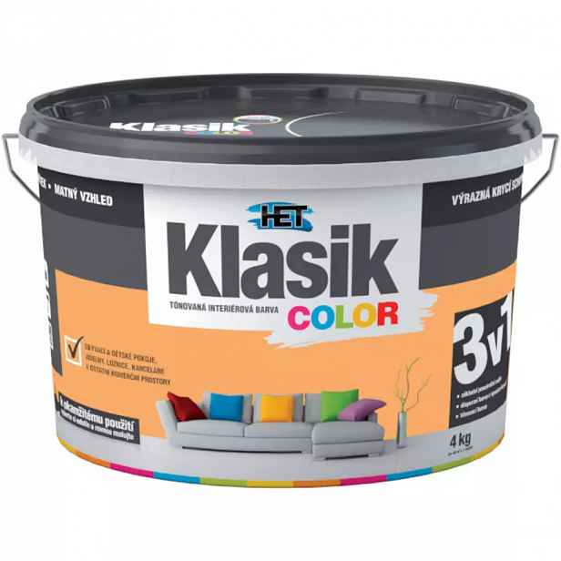 Het Klasik Color 0777 meruňkový 4kg