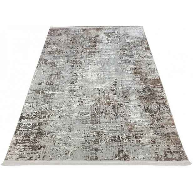 Obdélníkový kusový koberec 160x220 cm STEFANO - béžový / zlatý