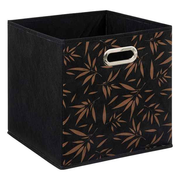 5five Simply Smart Úložný box HARMONY 31x31 cm černý