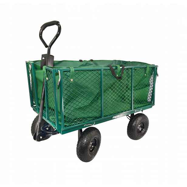 Zahradní Transportní Vozík Vysoký S Potahem 300kg Awtools