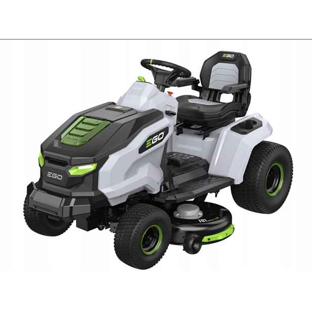 Akumulátorový traktor T6 s bočním výhozem, bez koše, 107 cm Ego Power+