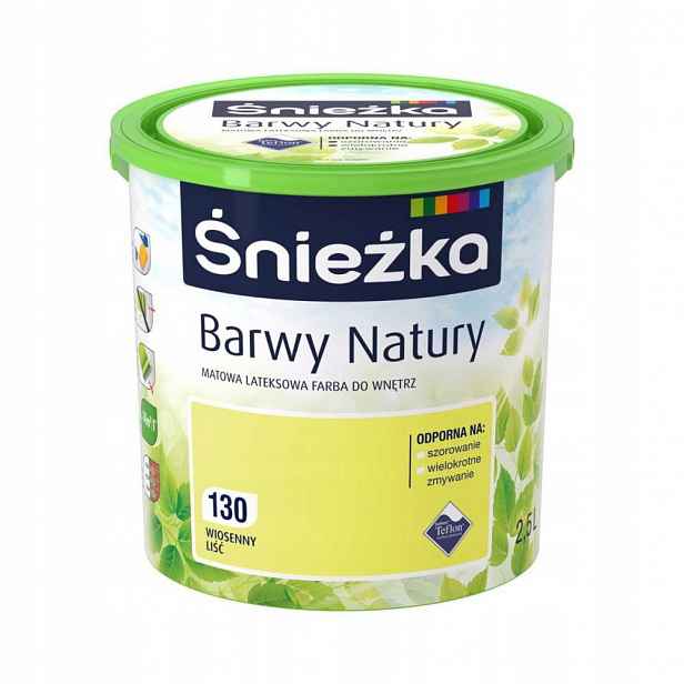 Barva na stěny Barvy přírody 5 l 130 Jarní list