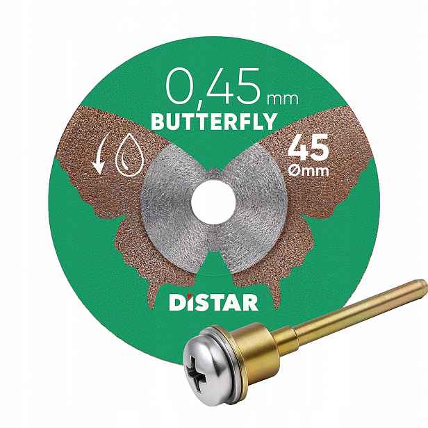 Diamantový řezný kotouč Distar 45x0,45x5,8H/3,2-3,0F Butterfly