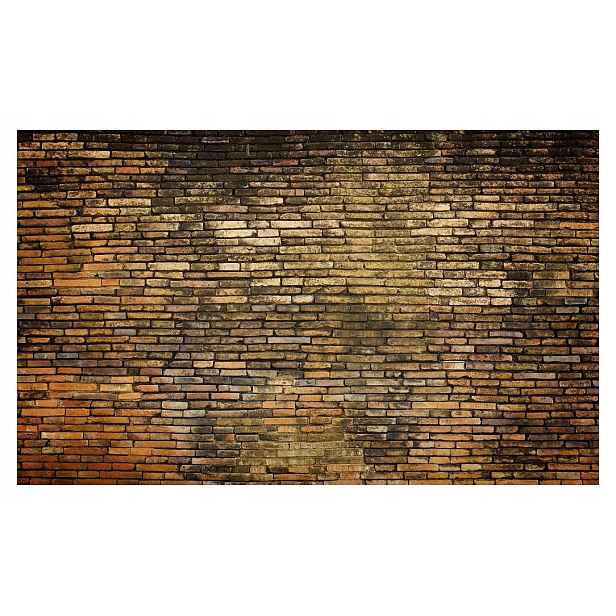 Fototapeta Cihlová zeď Stará cihla Loft hnědo-červená 200x140 lepidlo