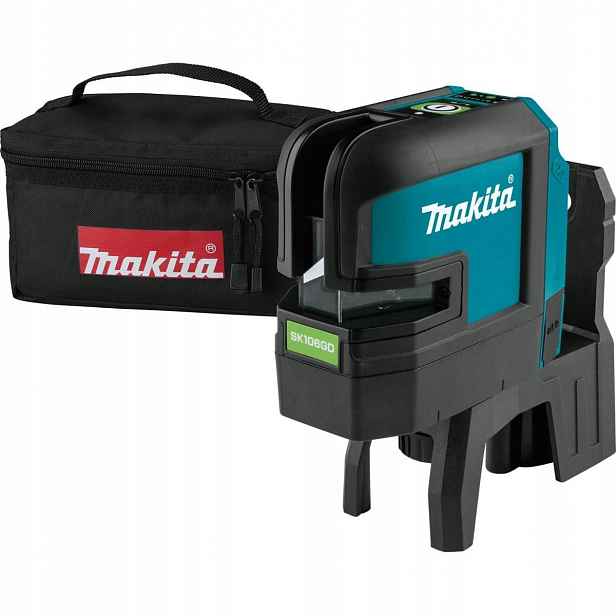 Makita Křížový Bodový Laser SK106GDZ Zelený Paprsek