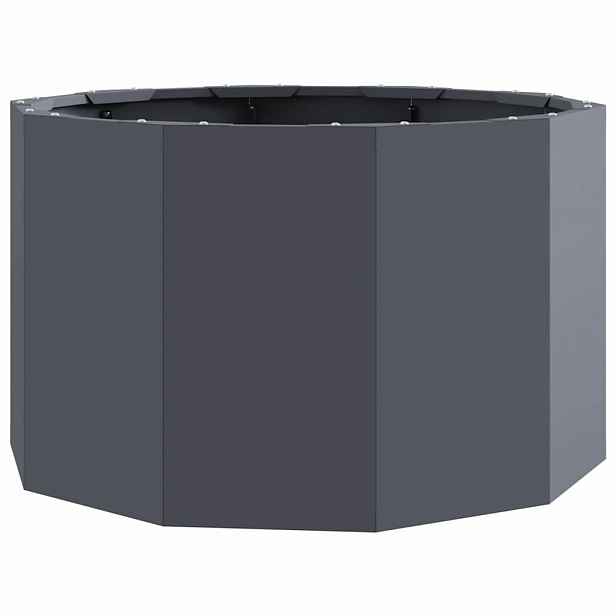 vidaXL Truhlík Antracit 60 x 60 x 35 cm Ocel