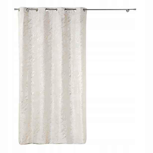 Závěs Polyester Na Průchodkách 140 X 260 CM Bílá Marius