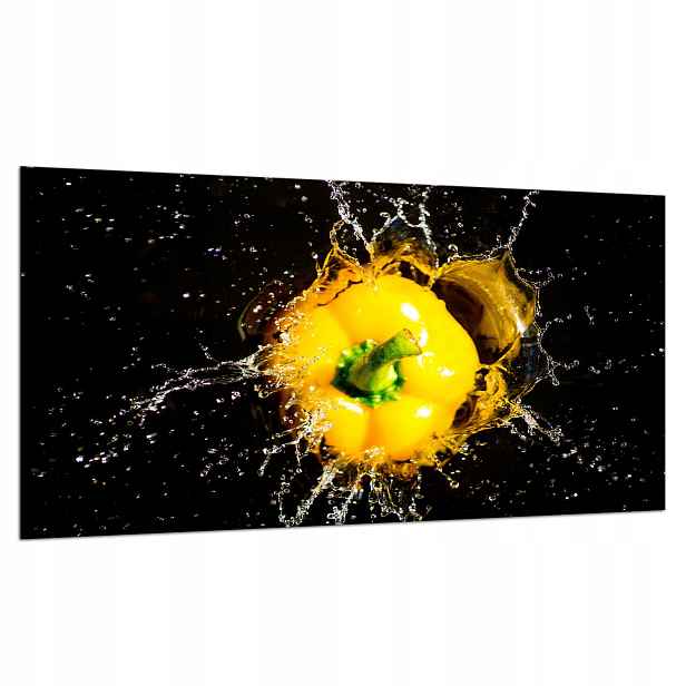 7v1 Skleněná Ochranná Deska Na Sporák 90x52 Paprika
