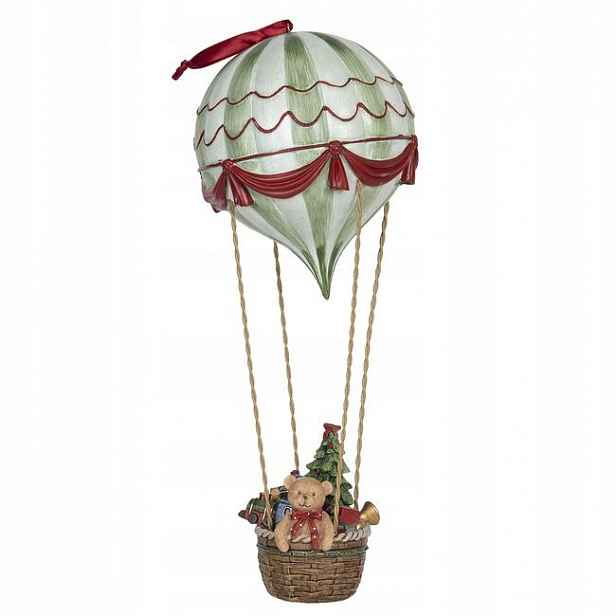 Dekorace medvídek v balónu 14*37 cm