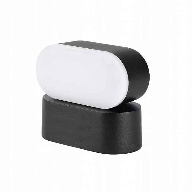 V-tac Nástěnné svítidlo 6W Led černé IP65 otočné 350st VT-816 4000K