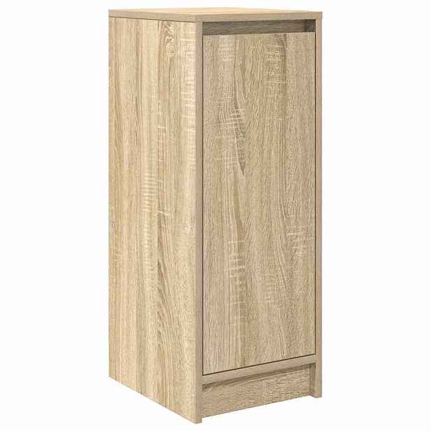vidaXL Botník dub sonoma 29,5x34x76 cm kompozitní dřevo