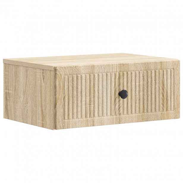 vidaXL Noční skříňka Dub sonoma 49 x 34,5 x 20 cm Kompozitní dřevo