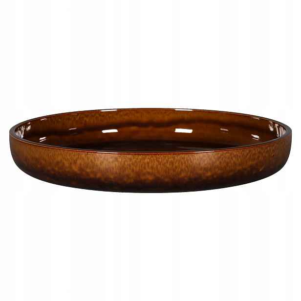 Ease Rakstone Hluboký talíř 29,5 cm jantarový Rak Porcelain