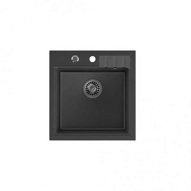 Dřez Quadron PETER110 černá nerez elem HCQP5052CZK