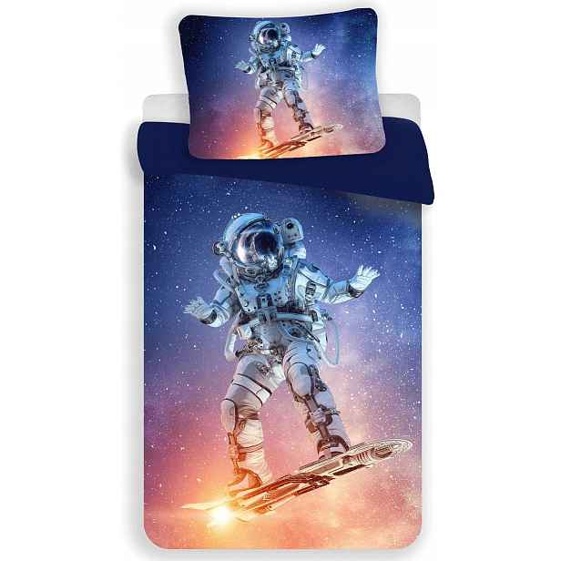 Mládežní Povlečení Vesmír Galaxie Povlečení Povlečení Astronaut 3D Lůžkové Potřeby 140x200