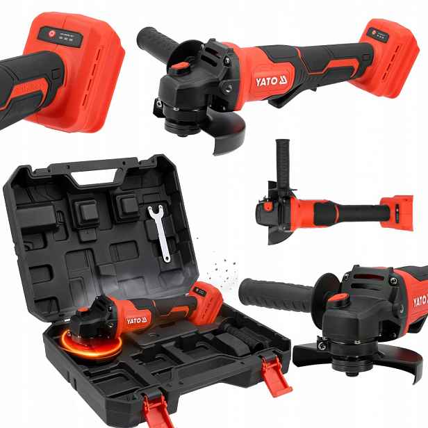 Úhlová Bruska 18V Bezkartáčový Motor Tělo Yato YT-828256