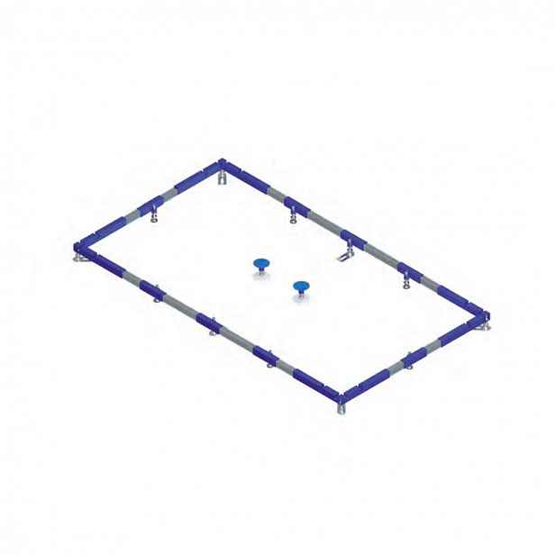 Villeroy & Boch - Instalační rám ViFrame pro vaničky do 1000x1000 mm U91412100