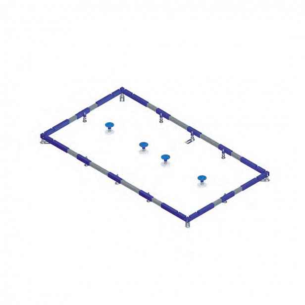 Villeroy & Boch - Instalační rám ViFrame pro vaničky od 1000x1000 mm U91412200