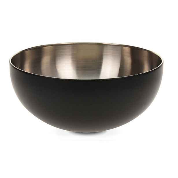 Excellent Houseware Nerezová miska černá