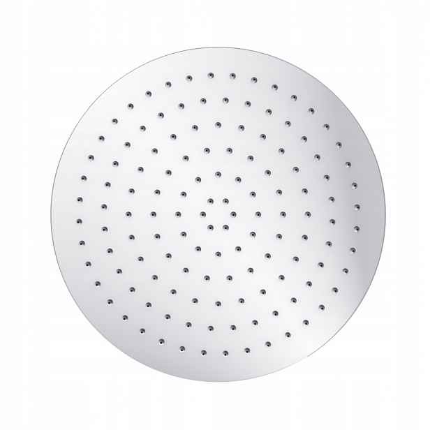 Sprchová hlavice 40 cm kulatá, chrom dešťová sprcha slim