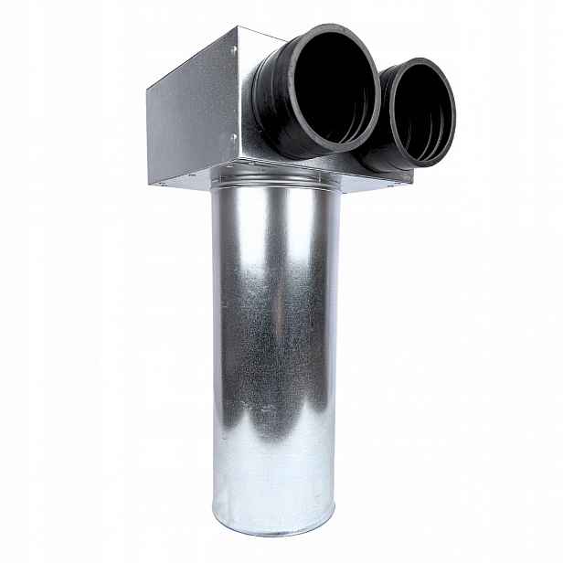Rozvodná skříň, ventilační trubkový rozdělovač, rozměr 100 2 x 75 mm