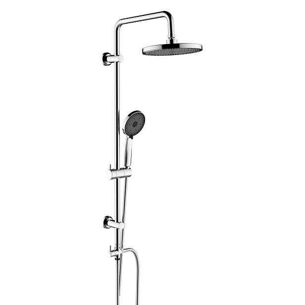 Rubineta Sprchový set SILVERFLOW s příslušenstvím