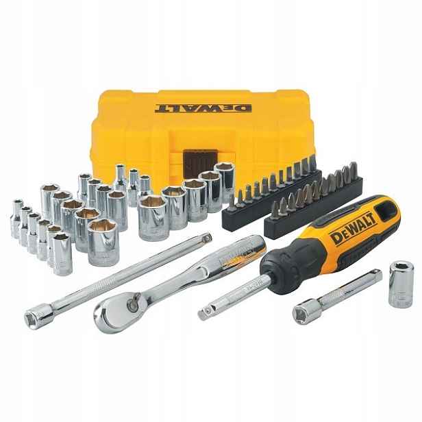 Sada 50 ks nástavců a bitů s ráčnou 1/4" DeWALT [DWMT81610-0]