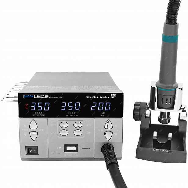 Sugon 8620DX Pro 1300W Pájecí stanice Hot Air 500C 91 l/min
