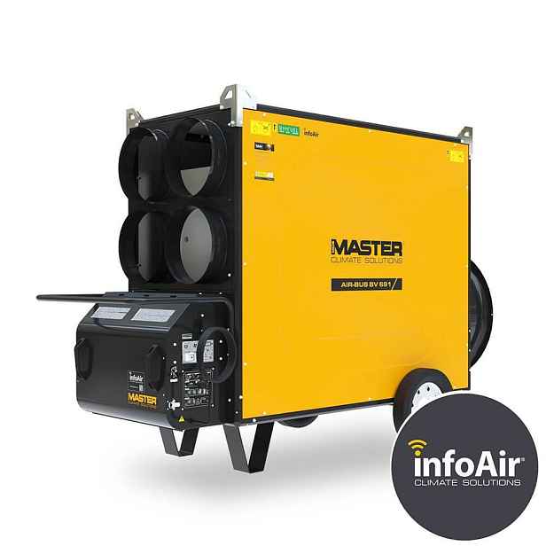 Topidlo naftové Master BV 691 SE InfoAir