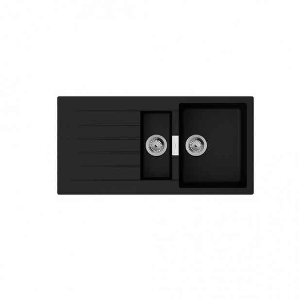 Hansgrohe S52 dřez grafitová černá 43357170