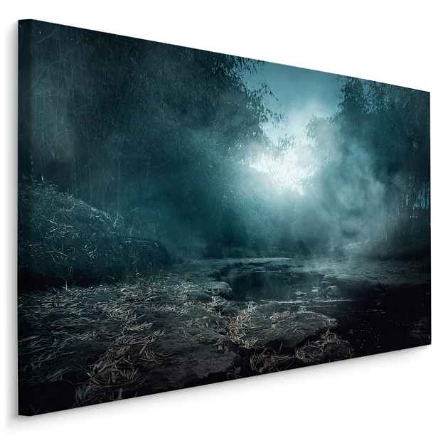 Plátno Řeka V Zamlženém Lese Varianta: 70x50