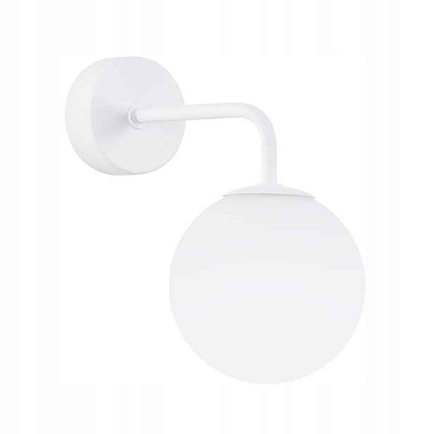 Sollux Lighting Nástěnné svítidlo Astral Bílá, Skleněná koule 1xG9 8W do koupelny,