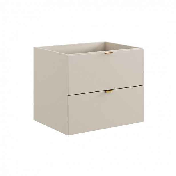 Szafka pod umywalkę 60cm 2 szuflady Dalia Cashmere
