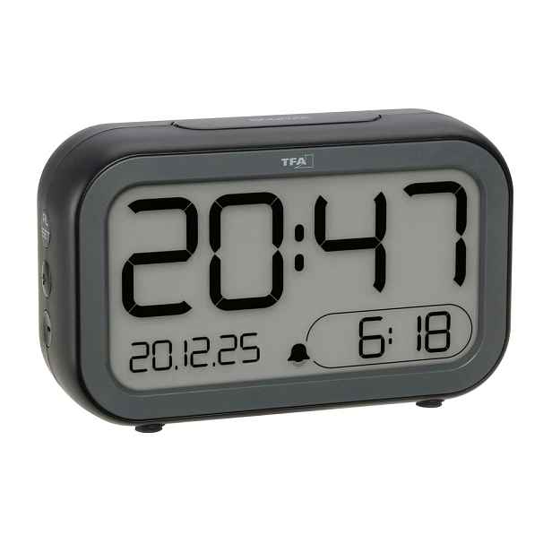 TFA 60.2048.01 BINGO HYBRID – LCD/LED digitální budík