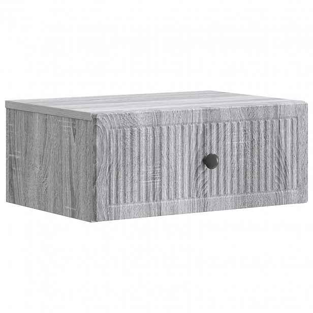 vidaXL Noční skříňka Šedá sonoma 49 x 34,5 x 20 cm Kompozitní dřevo