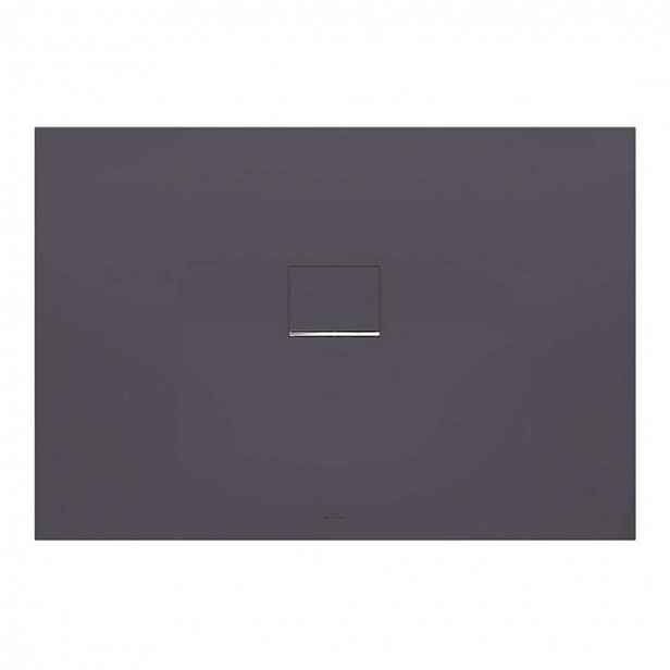 Villeroy & Boch Squaro Infinity - Sprchová vanička, 90x120 cm, Quaryl, antracit UDQ1290SQI2V-1S