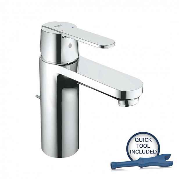 Grohe Get - Umyvadlová baterie s výpustí, chrom 23454000