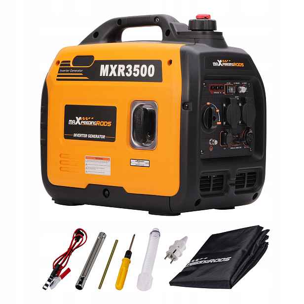 Přenosný jednofázový generátor s měničem 3,5 kW, benzínový Maxpeedingrods